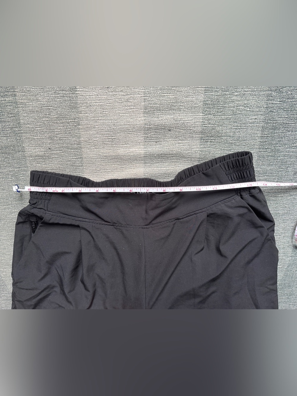 Quince Navy Wide-Leg 23in inseam wide leg tech pant - Picture 8 of 8